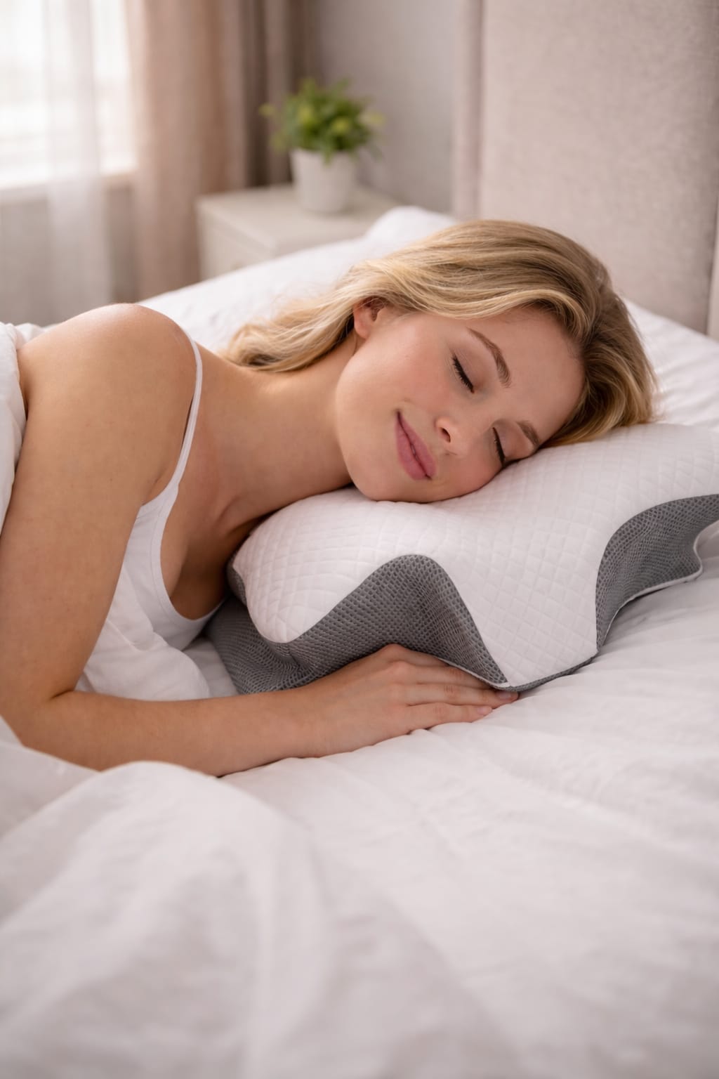 Orthopedic Memory Foam Neck Pillow